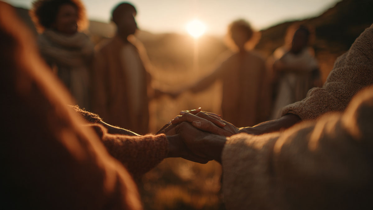 The Circle community gathering